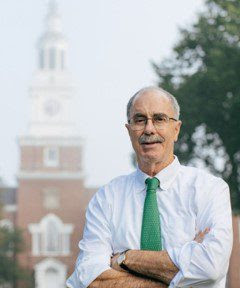 College President Philip Hanlon '77